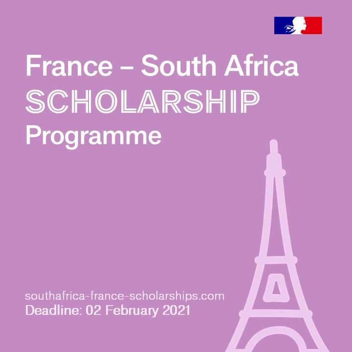 Apply before 02 February 2021 for a scholarship to study in France